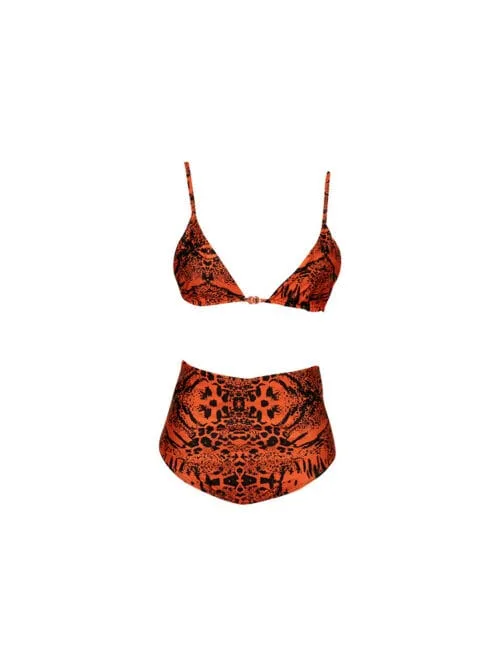 Swimsuit Culotte Orange