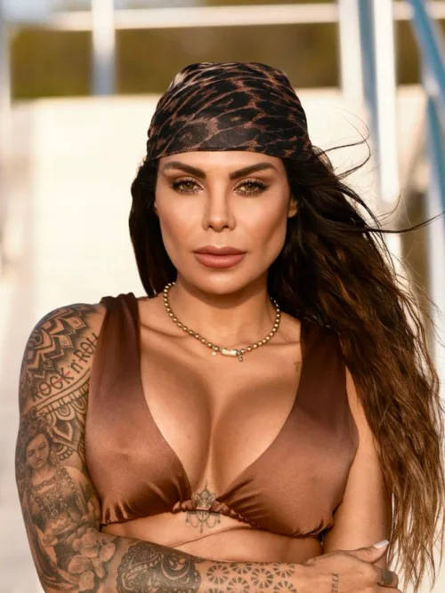 Crop Top Bufalo Camel